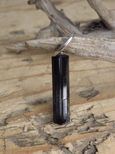 turmalin czarny - wisiorek