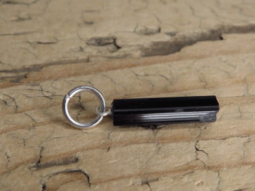 turmalin czarny - wisiorek