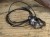 kwarc dymny * ochrona i spokój - amulet na rzemieniu