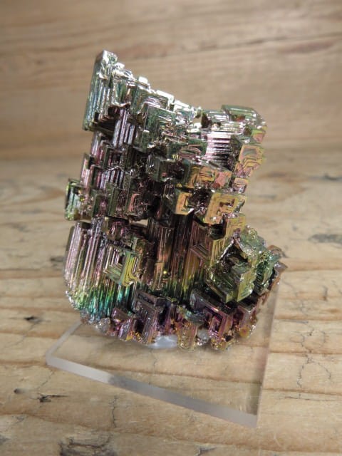 bizmut - kryształ laboratoryjny