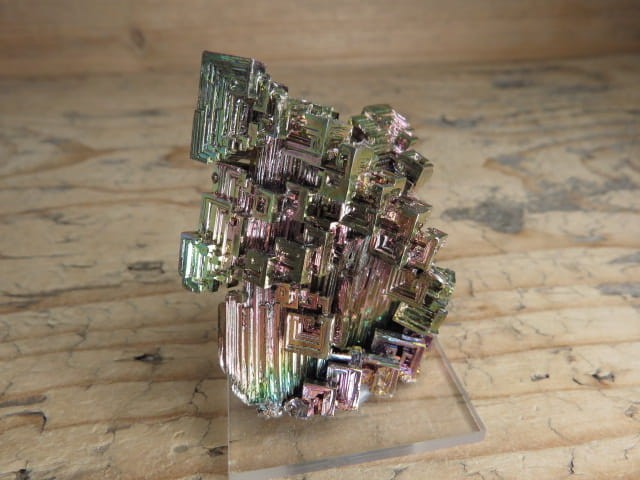 bizmut - kryształ laboratoryjny