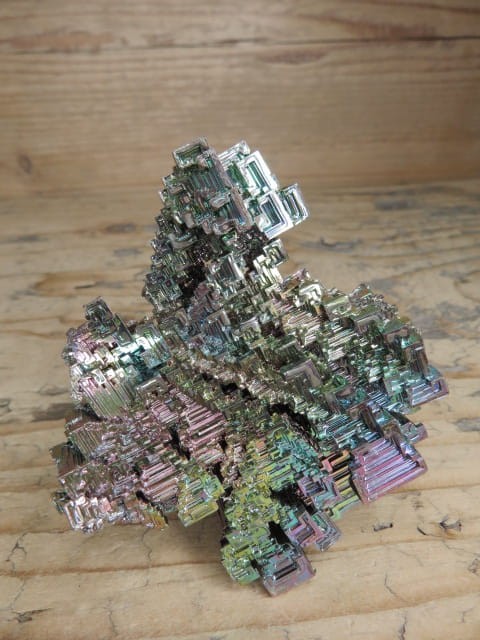 bizmut - kryształ laboratoryjny