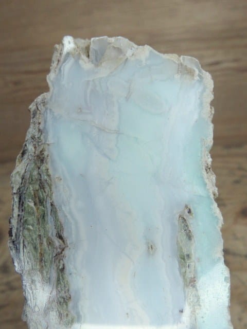 chalcedon i chalcedon chryzoprazowy - Szklary Polska - poler