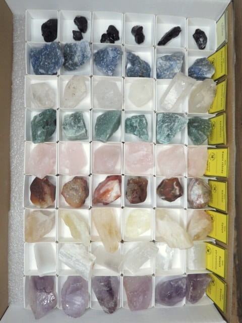 zestaw minerałów 54szt. - oferta hurtowa