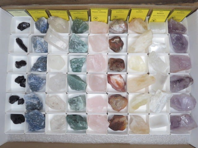 zestaw minerałów 54szt. - oferta hurtowa