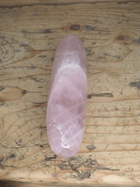 różdżka - kamień do masażu * kwarc różowy