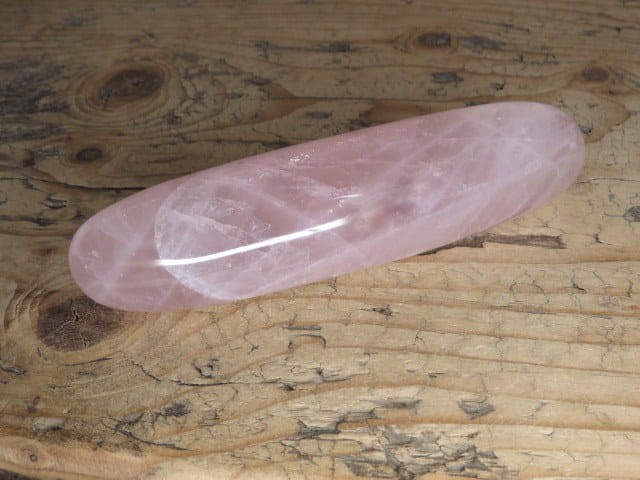 różdżka - kamień do masażu * kwarc różowy
