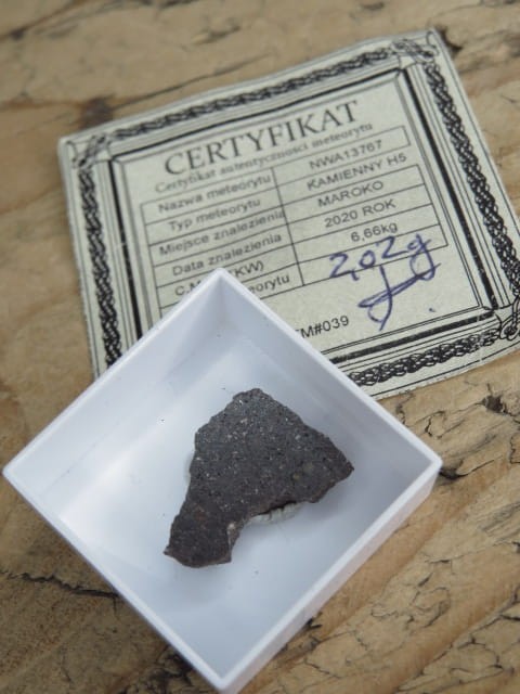 Meteoryt kamienny * NWA 13767