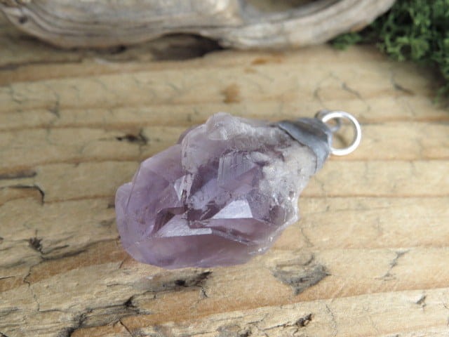 ametyst  kryształ * wisior
