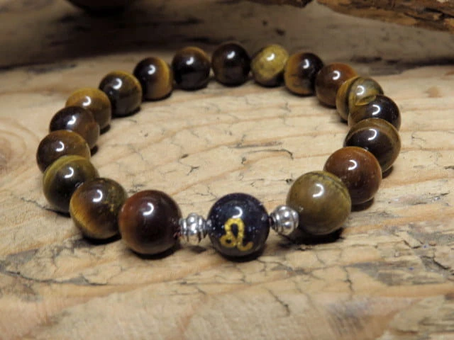 Bransoletka zodiakalna Lew – tygrysie oko