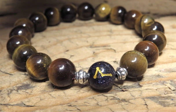 Bransoletka zodiakalna Lew – tygrysie oko