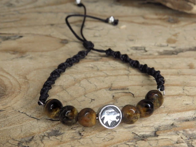 Bransoletka zodiakalna Lew – tygrysie oko