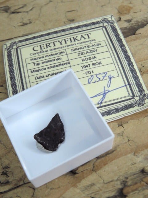 Meteoryt żelazny * SIKHOTE-ALIN