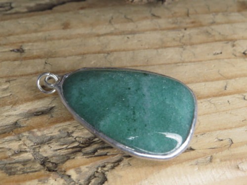 awenturyn zielony * wisior