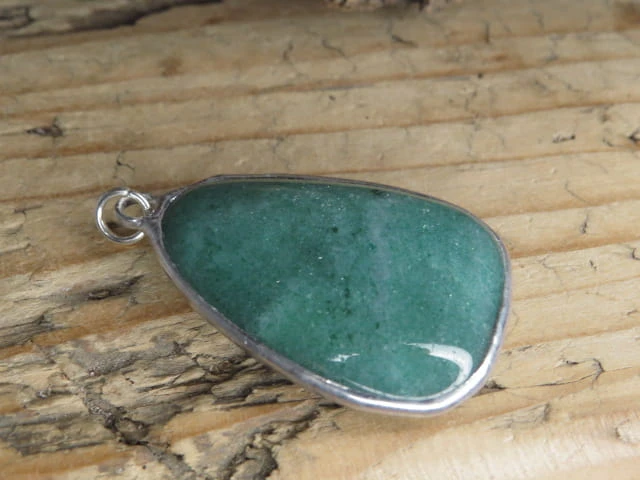 awenturyn zielony * wisior