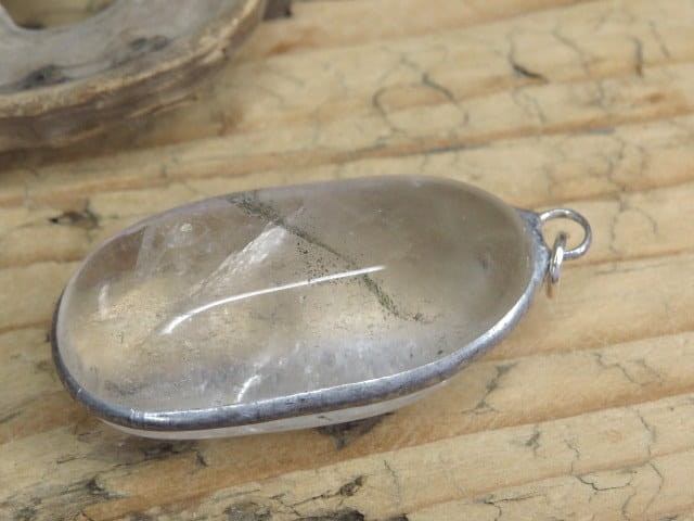 kryształ górski * wisior amulet