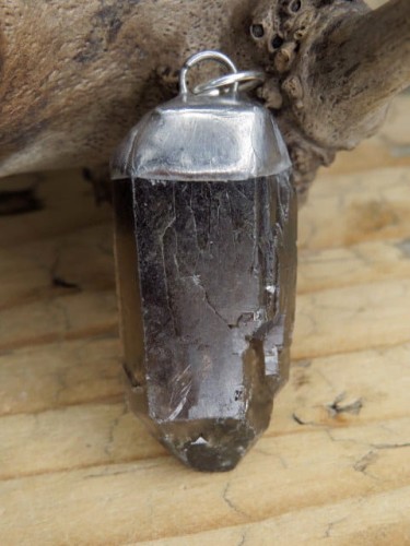 kwarc dymny - wisior amulet