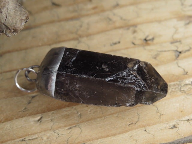 kwarc dymny - wisior amulet