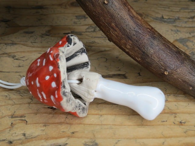 Ceramiczny dzwonek – muchomorek
