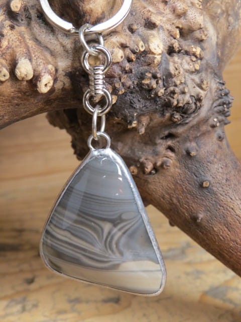 krzemień pasiasty brelok