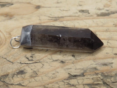 kwarc dymny * wisior amulet