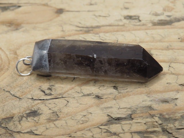 kwarc dymny * wisior amulet