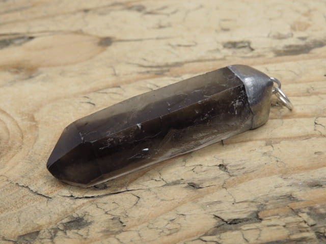 kwarc dymny * wisior amulet