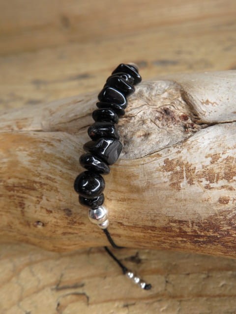 czarny turmalin - bransoletka ochronna