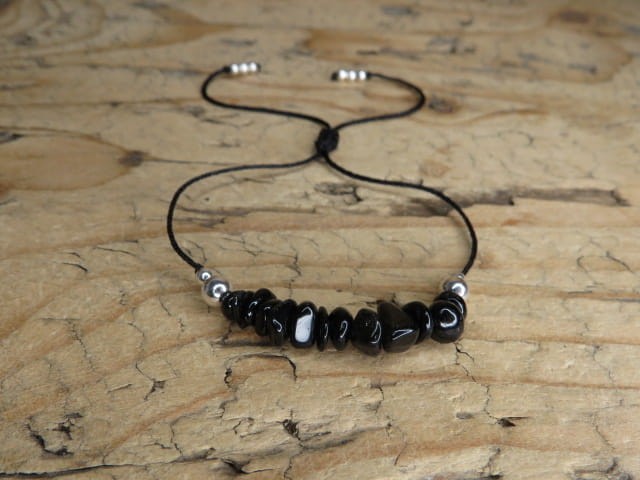czarny turmalin - bransoletka ochronna