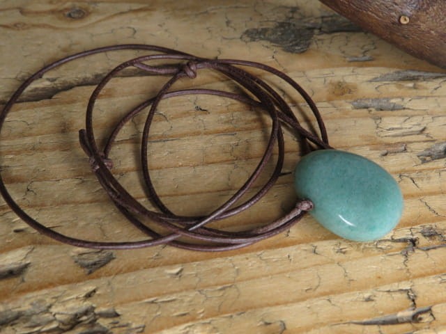 awenturyn wisior * talizman bogactwa zdrowia i intelektu na rzemieniu