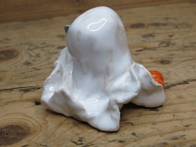 Duszek ceramiczny na Halloween - ceramika ręcznie robiona