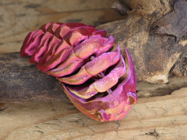 Trylobit Dalmanites – ruchoma replika 3D