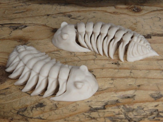 Trylobit Dalmanites – ruchoma replika 3D