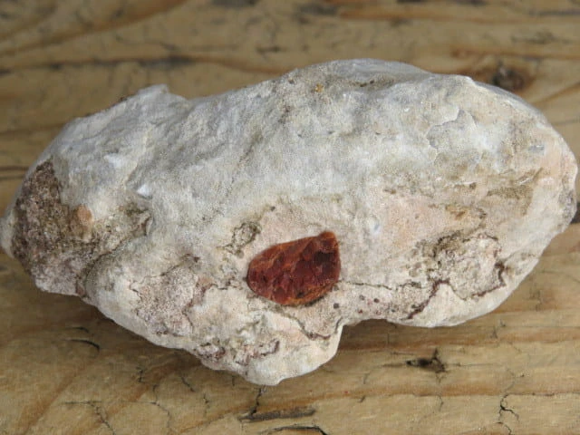 karneol w wapieniu - Sudety Polska