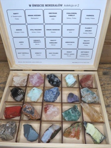 W świecie minerałów - kolekcja nr 2