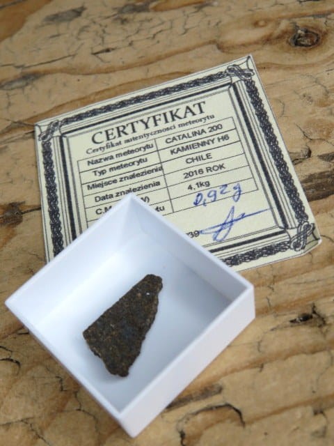 Meteoryt kamienny - Catalina 200