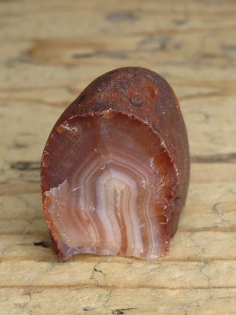 karneol z agatem Brazylia