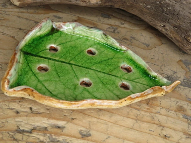 Ręcznie wykonana mydelniczka ceramiczna