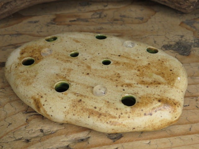 Elegancka mydelniczka ceramiczna handmade