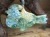 Ręcznie robiona zawieszka ceramiczna – motyw ptaszka