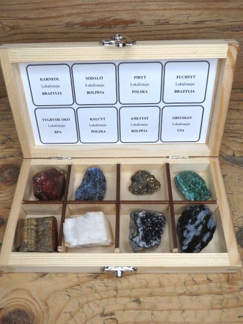 Zestaw minerałów MINI