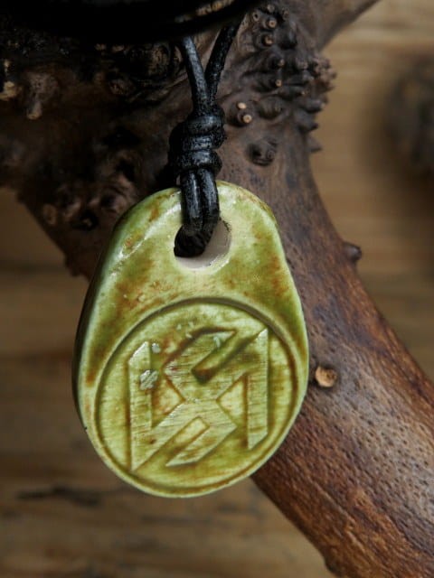 Wisior Strzybóg – słowiański amulet wiatru - ceramika