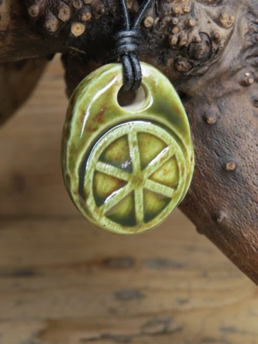 Wisior Rod – słowiański amulet życia - ceramika