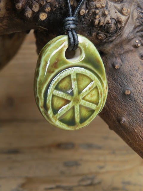 Wisior Rod – słowiański amulet życia - ceramika