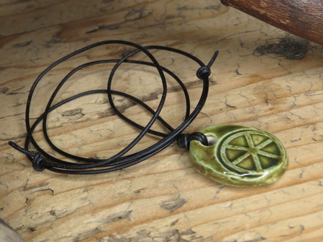 Wisior Rod – słowiański amulet życia - ceramika