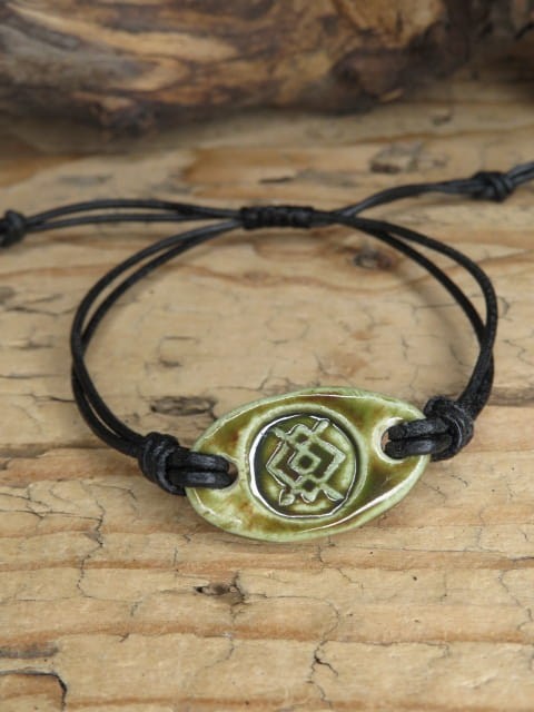 Bransoletka Kupała – biżuteria słowiański - ceramika ręcznie robiona