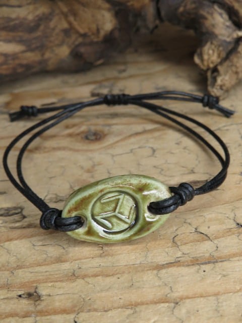 Bransoletka Swarożyc – amulet ognia – biżuteria słowiańska ręcznie robiona