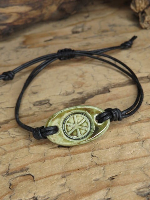 Bransoletka Rod – słowiański amulet życia – biżuteria słowiańska ręcznie robiona