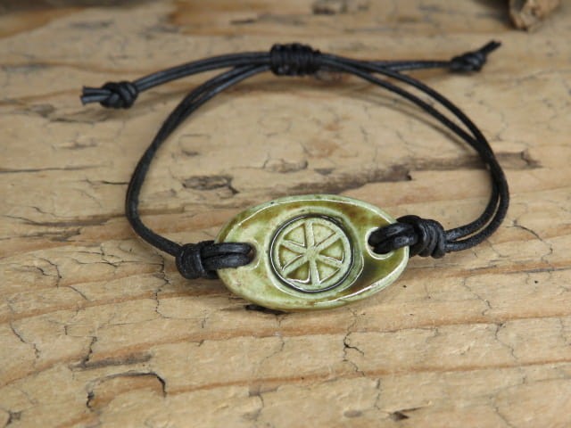 Bransoletka Rod – słowiański amulet życia – biżuteria słowiańska ręcznie robiona