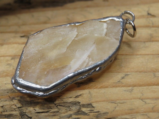 cytryn kamień bogactwa - wisior